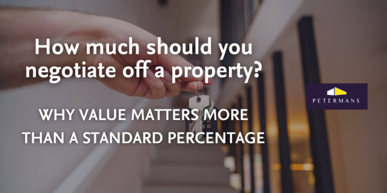 How Much Should I Negotiate Off the Price When I Buy a Property?